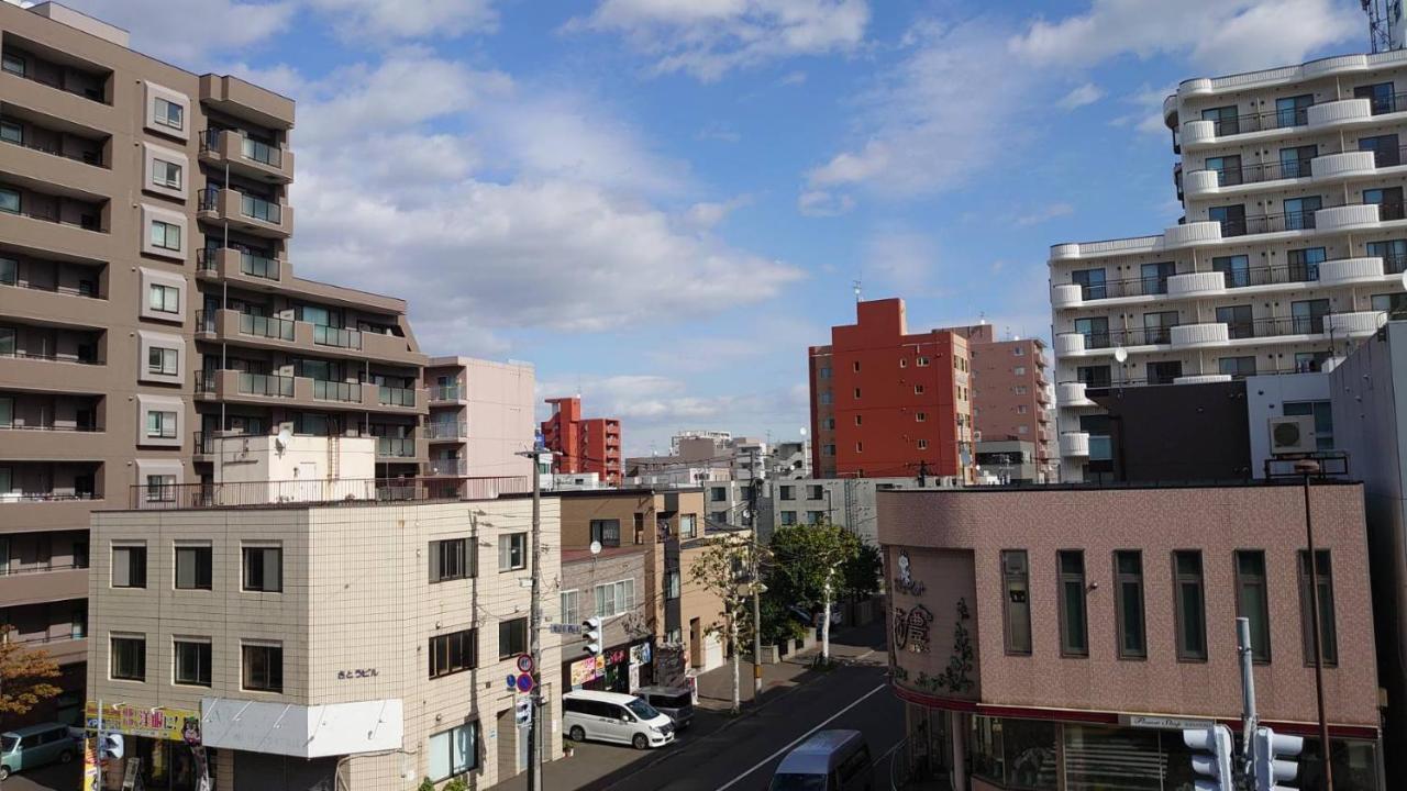 Hokusei Bldg 41 ほくせいビル 41号室 Apartamento Sapporo Exterior foto